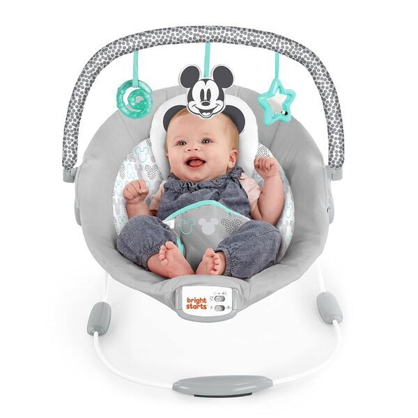 Bright Starts Disney Baby Micky Maus Babywippe | grau 3