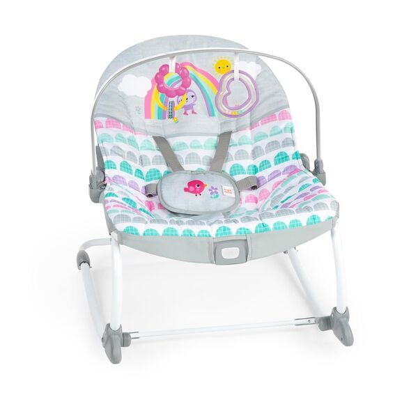Bright Starts Rosy Rainbow Babywippe | multicolore 1