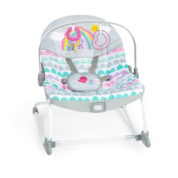 Bright Starts Rosy Rainbow Babywippe | mehrfarbig 1