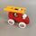 BRIO Bundle wooden toy set von 3 fire truck, Zieh Hummer & Hasen Steckpuppe | multicolored, thumbnail 2 of 3