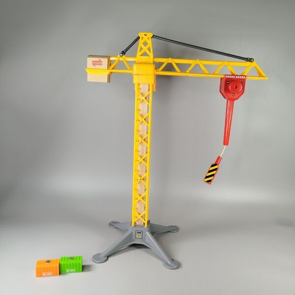 BRIO Holzspielzeug-Kran Set | mehrfarbig 5