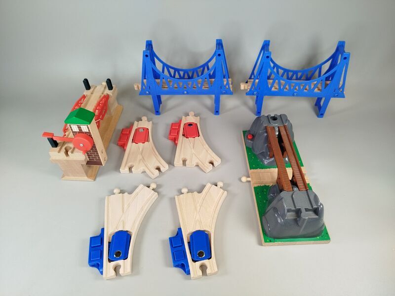BRIO Set - Zugschienen und Brücken | mehrfarbig 1