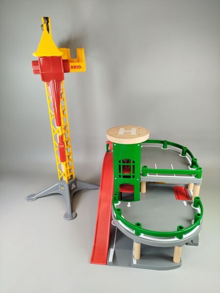 BRIO Spielset - Baukran and Parkhaus | multicolored 2