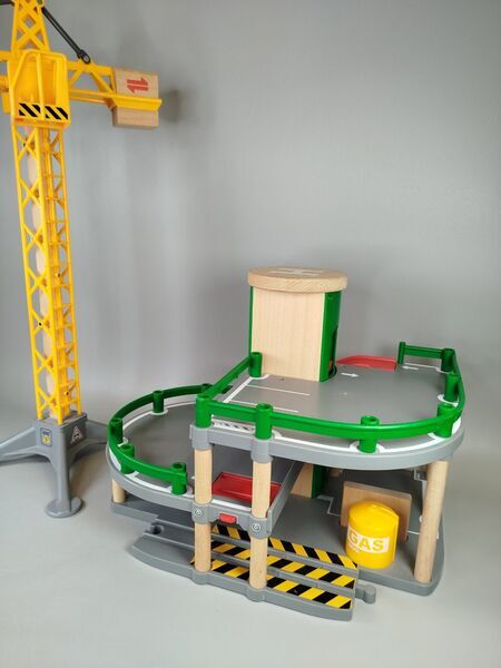 BRIO Spielset - Baukran and Parkhaus | multicolored 4