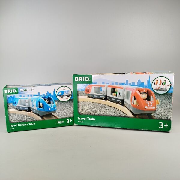 BRIO Set - Travel Train und Travel Battery Train | mehrfarbig 1