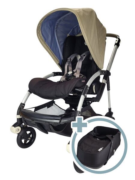 Bugaboo Bee 5 combination stroller | gray/beige, image 1 of 5