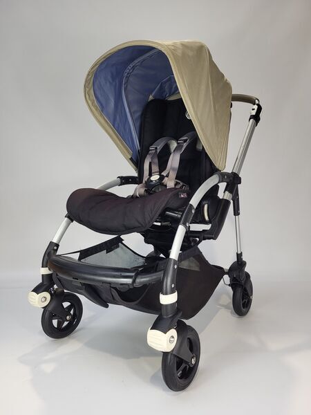 Bugaboo Bee 5 combination stroller | gray/beige, image 3 of 5