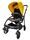 Bugaboo bee 6 stroller | black/yellow, thumbnail 1 of 5