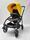 Bugaboo bee 6 stroller | black/yellow, thumbnail 3 of 5
