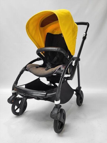 Bugaboo bee 6 stroller | black/yellow, image 3 of 5