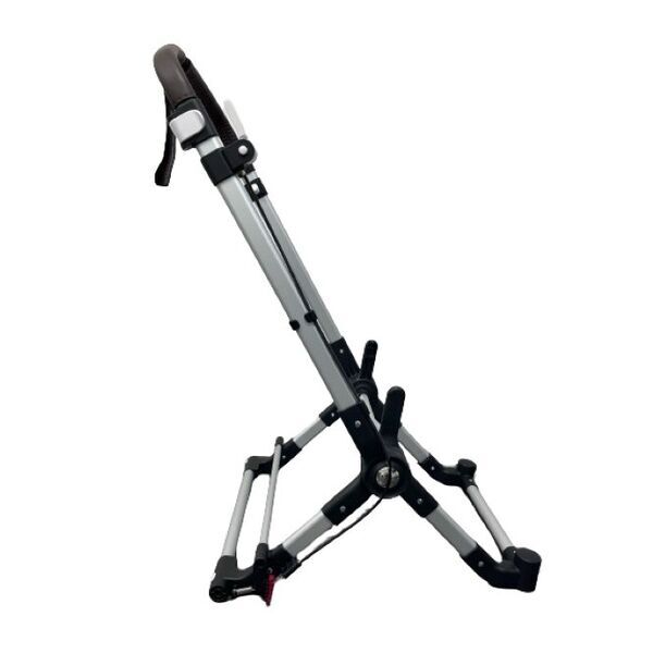 Bugaboo Cameleon3 Gestell | silber | Braune Lederbegriffe 1