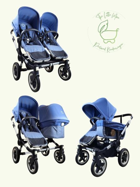 Bugaboo Donkey 2 Geschwisterwagen | blue 1