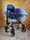Bugaboo Donkey 2 Geschwisterwagen | blau thumbnail 2/3