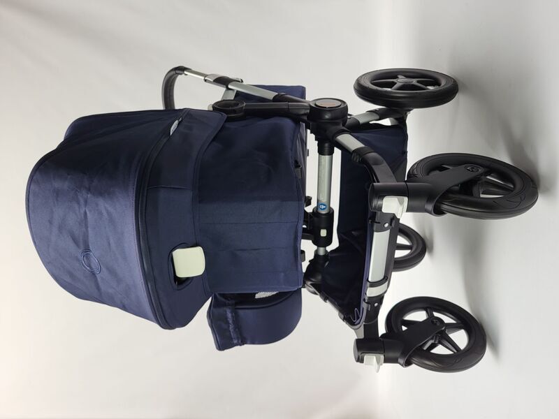 Bugaboo Donkey 2 Mono poussette pour enfants rapprochés | bleu foncé, image 3 of 5