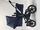Bugaboo Donkey 2 Mono poussette pour enfants rapprochés | bleu foncé, thumbnail 4 of 5