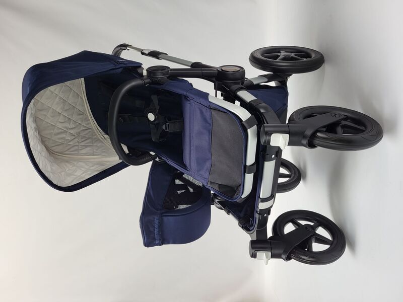 Bugaboo Donkey 2 Mono poussette pour enfants rapprochés | bleu foncé, image 5 of 5