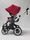 Bugaboo Donkey 2 Mono Kombikinderwagen | gray/red, thumbnail 4 of 5