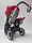 Bugaboo Donkey 2 Mono Kombikinderwagen | gray/red, thumbnail 5 of 5