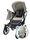 Bugaboo ezel 2 Twin 2-in-1 kinderwagen | schwarz/hellgrau, thumbnail 1 of 5