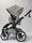 Bugaboo ezel 2 Twin 2-in-1 kinderwagen | schwarz/hellgrau, thumbnail 4 of 5