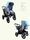 Bugaboo Donkey 3 Duo Geschwisterwagen | blau/grau thumbnail 1/3
