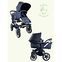 Bugaboo Donkey Mono Geschwisterwagen | black thumbnail 1/3