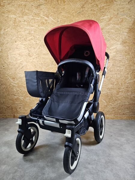 Bugaboo Donkey Mono Geschwisterwagen | rot 3