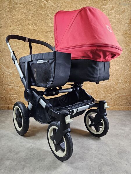 Bugaboo Donkey Mono Geschwisterwagen | rot 4