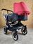 Bugaboo Donkey Mono Geschwisterwagen | rot thumbnail 4/5