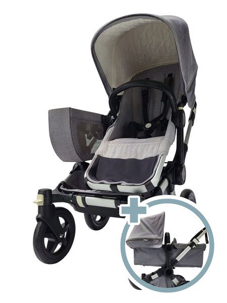 Bugaboo Donkey Mono double stroller | grey, image 1 of 4