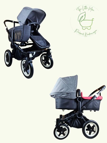Bugaboo Donkey Mono Kinderwagen | schwarz 1