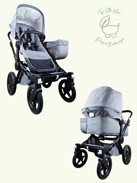 Bugaboo Donkey 2 Duo Kinderwagen | black 1