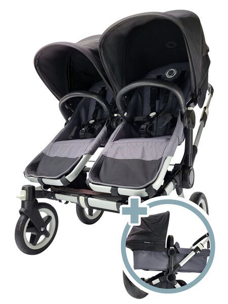 Bugaboo Donkey 2 Duo stroller | black, image 2 of 4