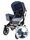 Bugaboo Donkey 2 Duo stroller | patterned blue, thumbnail 1 of 5