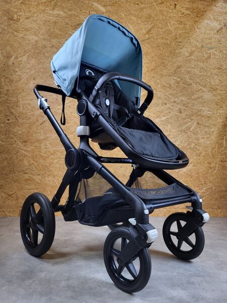Bugaboo Fox 2 Kombikinderwagen | blau/schwarz 2