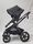 Bugaboo Fox 2 carrinho de bebé 2 em 1 | preto/cinza escuro, thumbnail 4 of 5