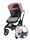 Bugaboo Fox 2 combination stroller | black/pink, thumbnail 1 of 4