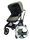 Bugaboo Fox 3 combination stroller | black/green, thumbnail 1 of 5