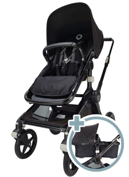 Bugaboo Fox vaikiškas vežimėlis | juoda, image 1 of 2