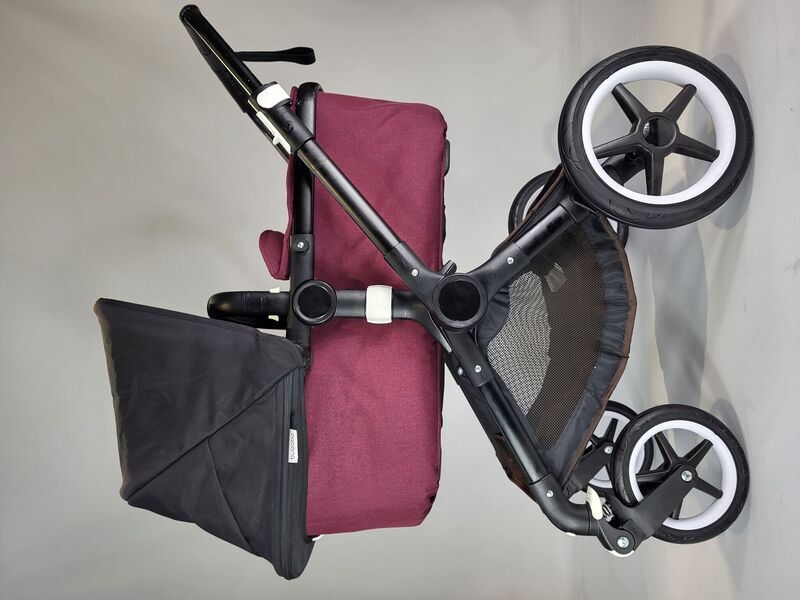 Bugaboo Fox бебешка количка | schwarz/bordeaux, image 2 of 3