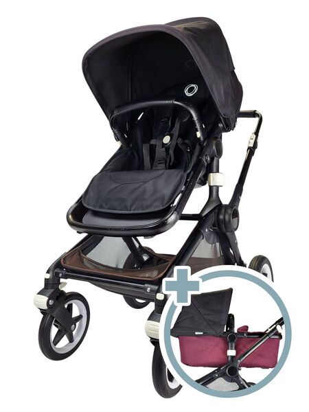 Bugaboo Fox бебешка количка | schwarz/bordeaux, image 3 of 3