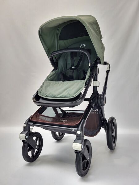 Bugaboo Fox Kombikinderwagen | black/green, image 3 of 5