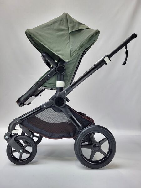 Bugaboo Fox Kombikinderwagen | black/green, image 4 of 5