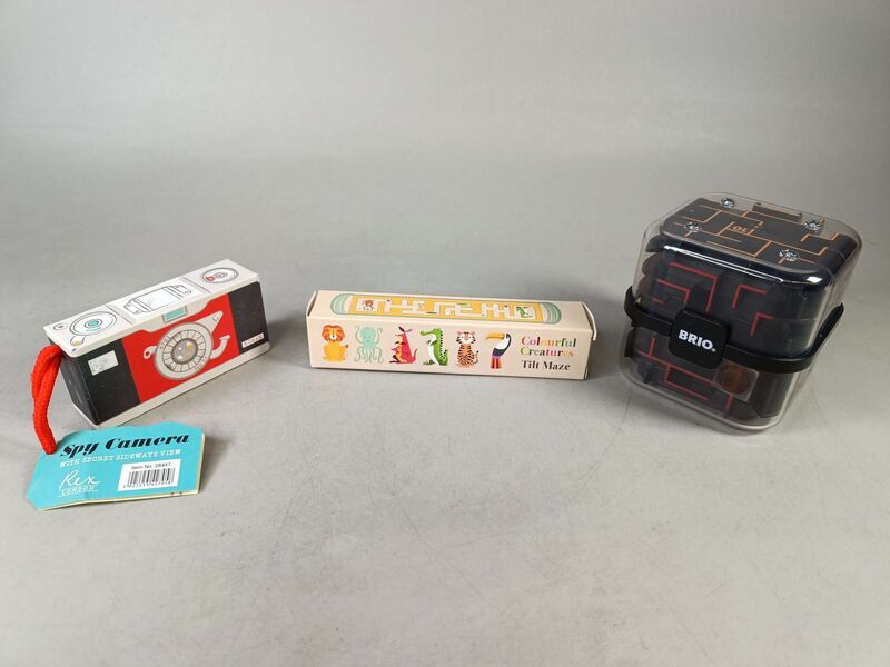 Bundle 28437 Set von 3 Geduldspiele & Spy Camera Maze Cube Tilt Mazee | mehrfarbig, image 1 of 5