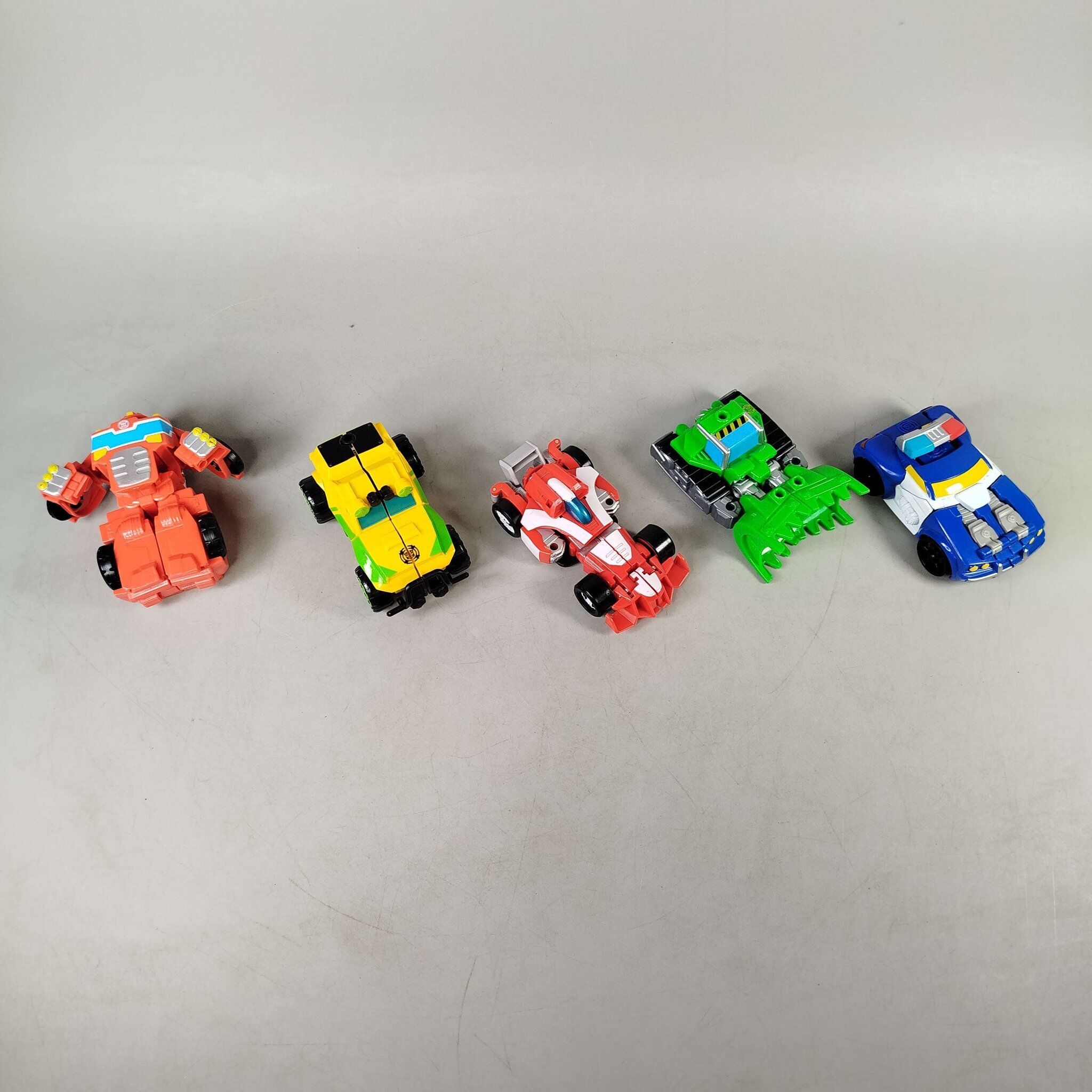 Bundle Roboter Set von 5 Verwandlungsfahrzeugee