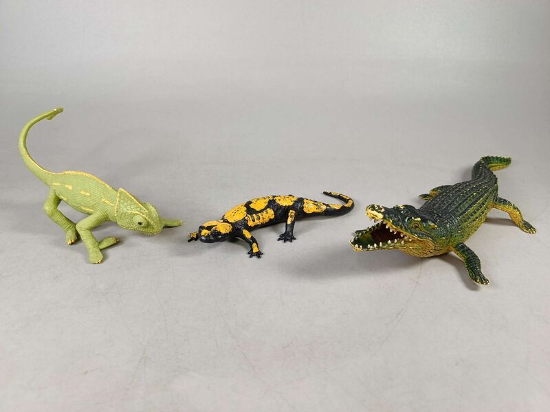 Bundle Tiere & Insekten Schlange Krokodil Skorpion Oktopus Chamäleon Set von 9 Figurene | mehrfarbig, image 2 of 5