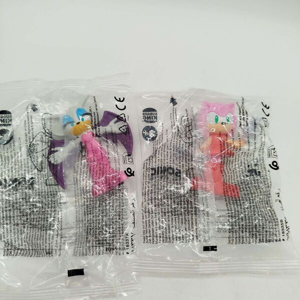 Burger King Bundle Sonic the Hedgehog Set von 4 Figuren, ab 3 4 5 Jahre | mehrfarbig, image 2 of 2