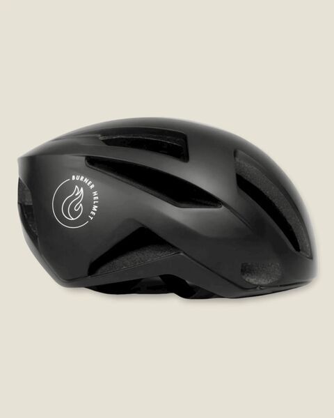 Burner Helmet Fahrradhelm Black Ocean (RECYCLED) | Nylon | Dunkegrau | Small