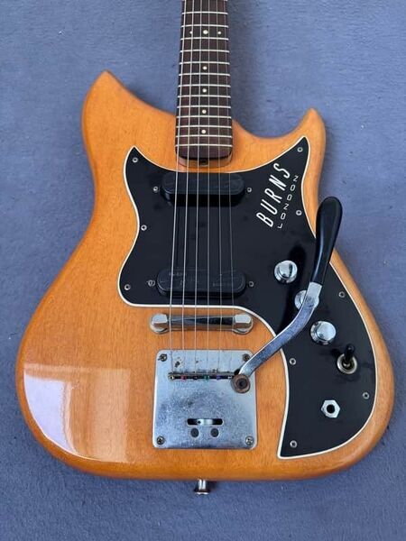 Burns Nu Sonic 1964 | cherry red, image 3 of 5