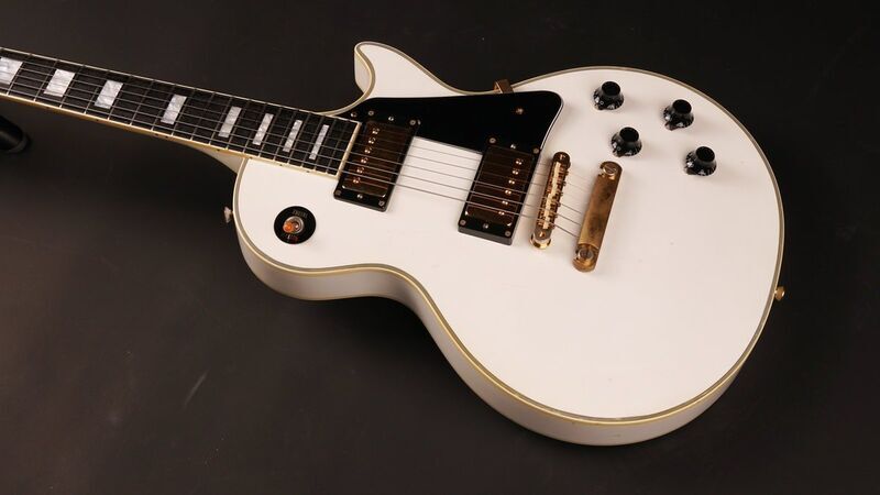 Burny Les Paul Custom – 1987 | white, image 5 of 5